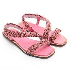 Serena Uziyel Ronda Braided Slingback Sandal 38 / 8 New